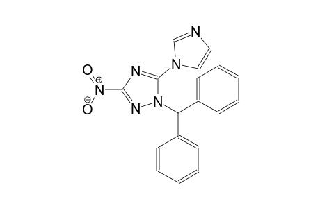 1-benzhydryl-5-(1H-imidazol-1-yl)-3-nitro-1H-1,2,4-triazole