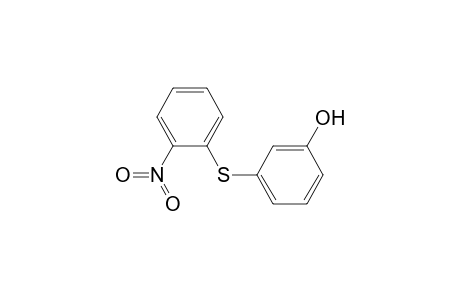 Phenol, 3-[(2-nitrophenyl)thio]-