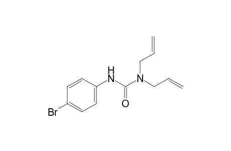 3-(p-bromophenyl)-1,1-diallylurea
