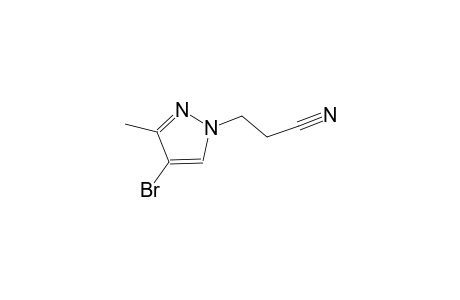 3-(4-bromo-3-methyl-1H-pyrazol-1-yl)propanenitrile