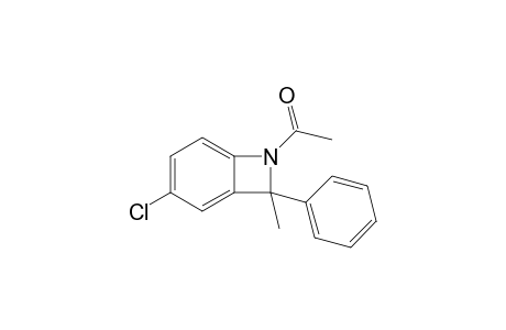 7-Acetyl-3-chloro-8-methyl-8-phenylbicyclo[4.2.0]-7-azaoct-1,3,5-triene