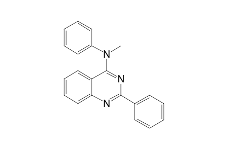 4-Quinazolinamine, N-methyl-N,2-diphenyl-