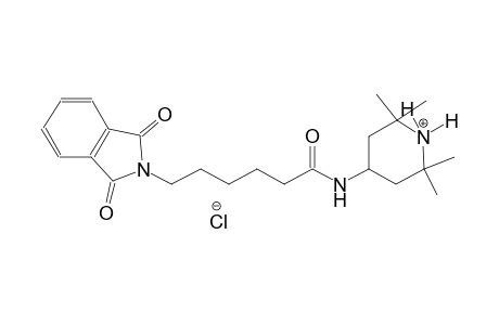piperidinium, 4-[[6-(1,3-dihydro-1,3-dioxo-2H-isoindol-2-yl)-1-oxohexyl]amino]-2,2,6,6-tetramethyl-, chloride