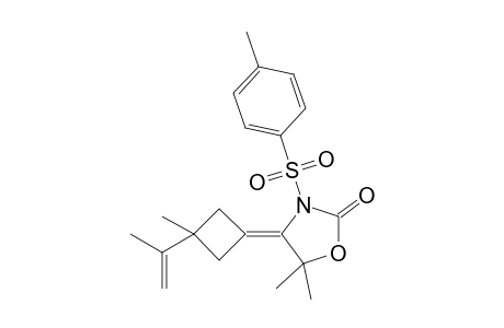 5,5-Dimethyl-4-(3-isopropenyl-3-methylcyclobutylidene)-3-p-toluenesulfonyloxazolidin-2-one