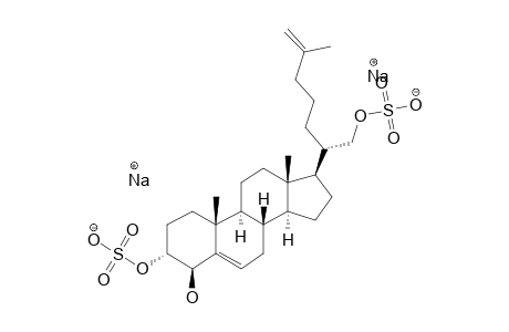 (20R)-CHOLESTA-5,25-DIENE-3-ALPHA,4-BETA,21-TRIOL-3,21-DISULFATE-DISODIUM-SALT