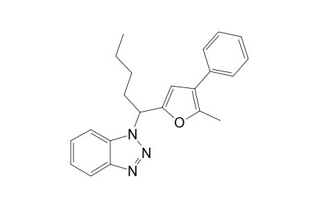 2-(ALPHA-BENZOTRIAZOL-1-YL)-(N-BUTYL)-METHYNYL-4-PHENYL-5-METHYL-FURAN