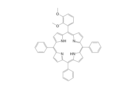 5-[ 2',3'-Dimethoxyphenyl]-10,15,20-triphenylporphyrin