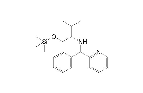 (S)-N-[(1S)-.alpha.-(2-Pyridyl)benzyl]-O-(trimethylsilyl)valinol