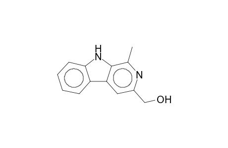 3-Hydroxymethyl-1-methyl-B-carboline