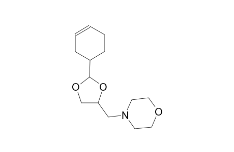 morpholine, 4-[[2-(3-cyclohexen-1-yl)-1,3-dioxolan-4-yl]methyl]-