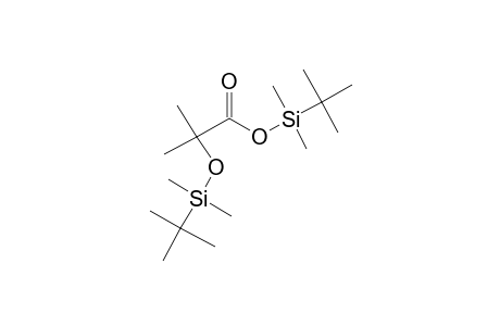 Propanoic acid, 2-[(tert-butyldimethylsilyl)oxy]-2-methyl-, tert-butyldimethylsilyl ester
