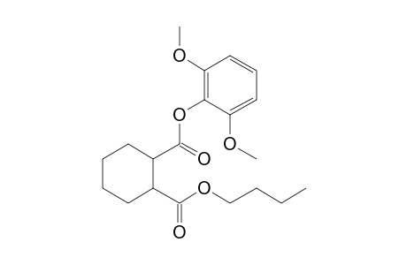 1,2-Cyclohexanedicarboxylic acid, butyl 2,6-dimethoxyphenyl ester