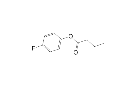 Butyric acid, p-fluorophenyl ester