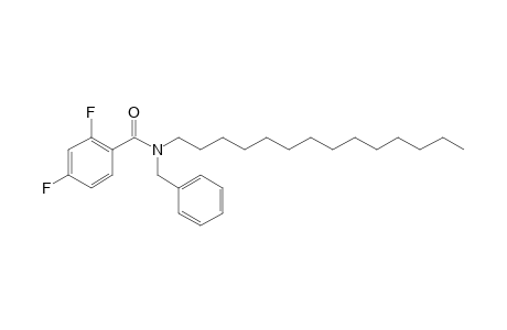 Benzamide, 2,4-difluoro-N-benzyl-N-tetradecyl-