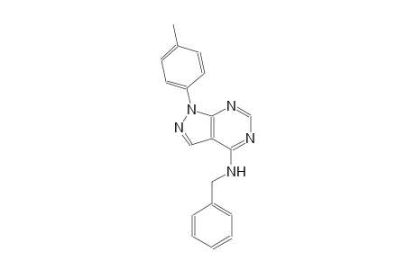 N-benzyl-1-(4-methylphenyl)-1H-pyrazolo[3,4-d]pyrimidin-4-amine