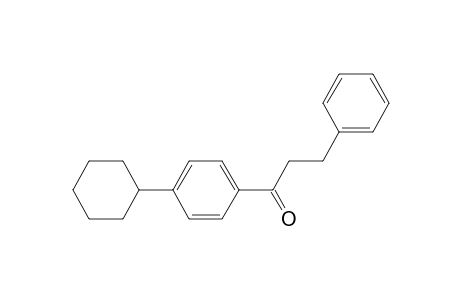 1-(p-Cyclohexylphenyl)-3-phenyl-1-propanone