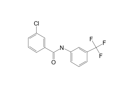 3-Chloro-N-[3-(trifluoromethyl)phenyl]benzamide