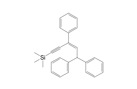 3,5,5-Triphenyl-1-(trimethylsilyl)pent-3-en-1-yne