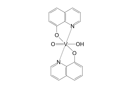 BIS(8-QUINOLINOLATO)HYDROXYOXOVANADIUM