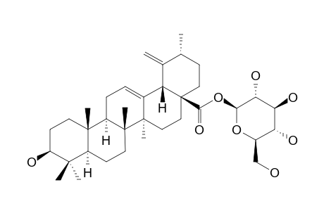 3-BETA-HYDROXY-URS-12,19(29)-DIEN-28-OIC-ACID-BETA-D-GLUCOPYRANOSYLESTER