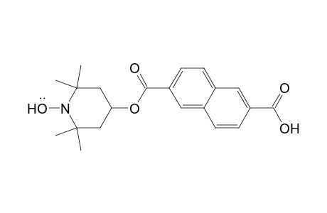 1-Piperidinyloxy, 4-[[(6-carboxy-2-naphthalenyl)carbonyl]oxy]-2,2,6,6-tetramethyl-