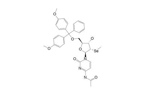 N(4)-ACETYL-5'-O-(4,4-DIMETHOXYTRITYL)-2'-METHYLSELENO-2'-DEOXYCYTOSINE
