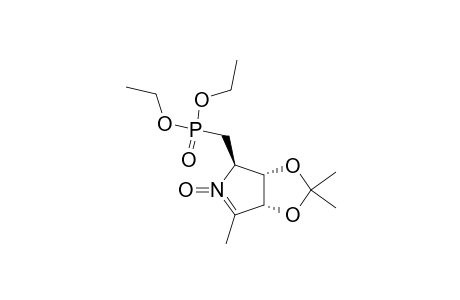 DIETHYL-(2S,3R,4R)-(3,4-ISOPROPYLIDENEDIOXY-5-METHYL-1-OXIDO-5-PYRROLINIUM-2-YL)-METHANEPHOSPHONATE