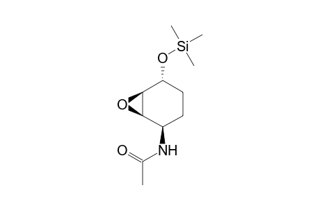4R-acetamido-2,3c-epoxy-4t-trimethylsilyloxy-cyclohexane