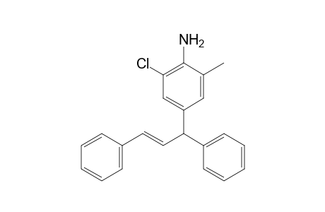 (E)-2-Chloro-4-(1,3-diphenylallyl)-6-methylaniline