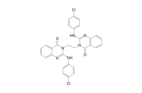 Bis[3,3'-(2-(4-chlorophenyl)amino)quinazolin-4(3H)-one]ethane