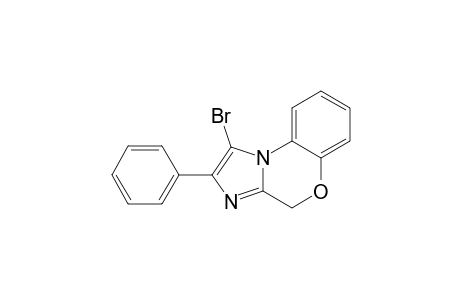 1-BROMO-2-PHENYL-4H-IMIDAZO-[2,1-C]-[1,4]-BENZOXAZINE