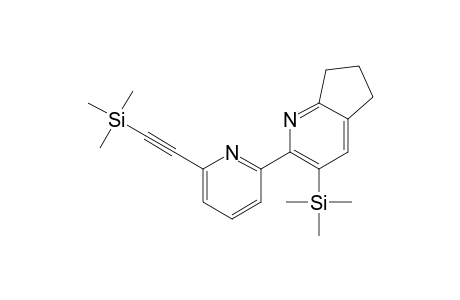 Trimethyl-[2-[6-(2-trimethylsilylethynyl)-2-pyridyl]-1-pyrindan-3-yl]silane