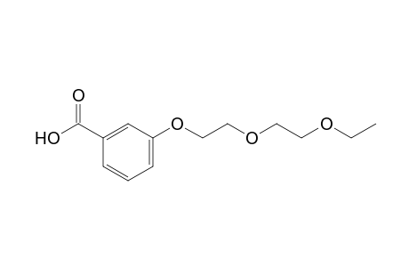 m-[2-(2-ethoxyethoxy)ethoxy]benzoic acid