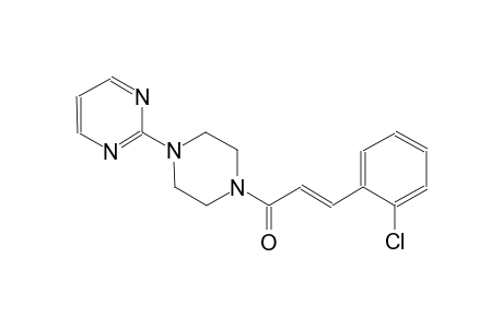 2-{4-[(2E)-3-(2-chlorophenyl)-2-propenoyl]-1-piperazinyl}pyrimidine