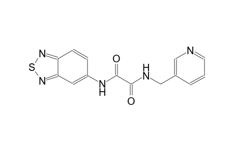 ethanediamide, N~1~-(2,1,3-benzothiadiazol-5-yl)-N~2~-(3-pyridinylmethyl)-