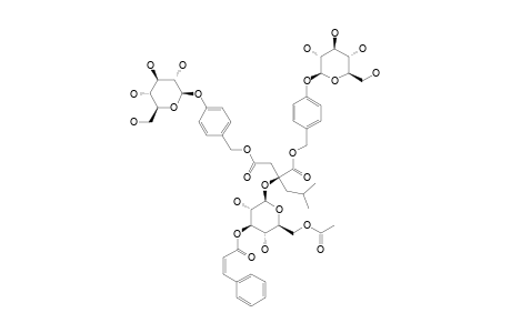 GYMNOSIDE-X;3'''-O-CIS-CINNAMOYL-6'''-O-ACETYLDACTYLORHIN-A