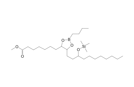 Methyl 8,9-butylborondioxy-12-(trimethylsiloxy)eicosanote