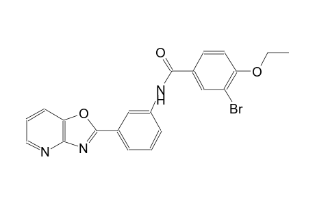 benzamide, 3-bromo-4-ethoxy-N-(3-oxazolo[4,5-b]pyridin-2-ylphenyl)-
