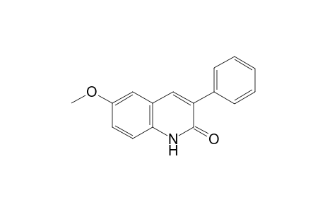 6-Methoxy-3-phenylquinolin-2(1H)-one