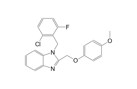 1H-benzimidazole, 1-[(2-chloro-6-fluorophenyl)methyl]-2-[(4-methoxyphenoxy)methyl]-