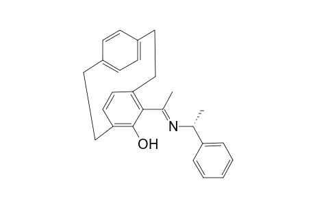 (Rp,R)-5-(1'-Phenylethyliminoethyl)-4-hydroxy[2.2]paracyclophane