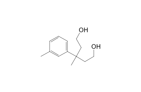 1,5-Pentanediol, 3-methyl-3-(3-methylphenyl)-
