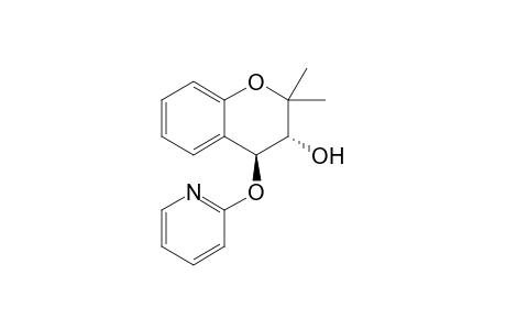 trans-3,4-Dihydro-3-hydroxy-2,2-dimethyl-4-(2-pyridyloxy)-2H-1-benzopyran