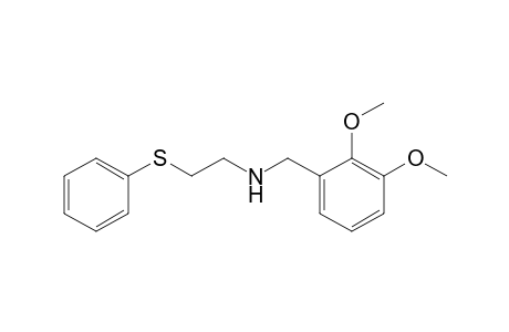 N-(2,3-Dimethoxyphenylmethyl)-2-(phenylthio)ethylamine