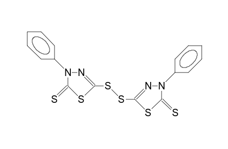 5,5-Dithio-bis(3-phenyl-1,3,4-thiadiazole-2(3H)-thione)