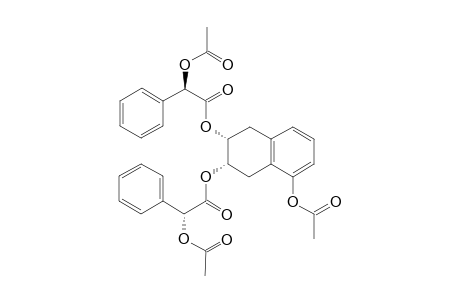 (-)-(6R,7S)-1-Acetoxy-6,7-bis[(R)-O-acetylmandeloxy]-5,6,7,8-tetranaphthalene
