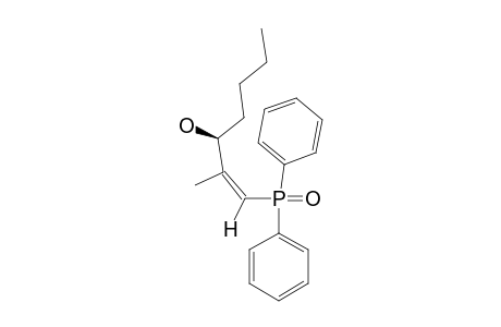 (R)-(Z)-1-DIPHENYLPHOSPHINOYL-2-METHYLHEPT-1-EN-3-OL;Z
