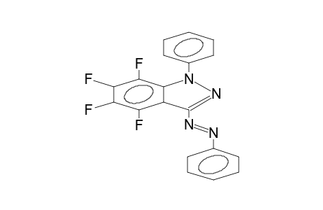 1-PHENYL-3-PHENYLAZO-4,5,6,7-TETRAFLUORO-1H-INDAZOLE