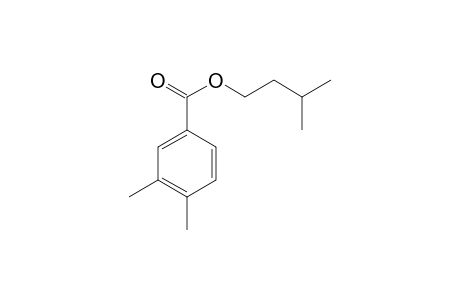 3,4-Dimethylbenzoic acid isopentyl ester