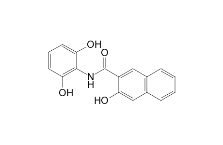 2-Naphthalenecarboxamide, N-(2,6-dihydroxyphenyl)-3-hydroxy-